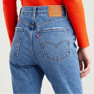 70'S HIGH RISE SLIM STRAIGHT WOMEN'S JEANS